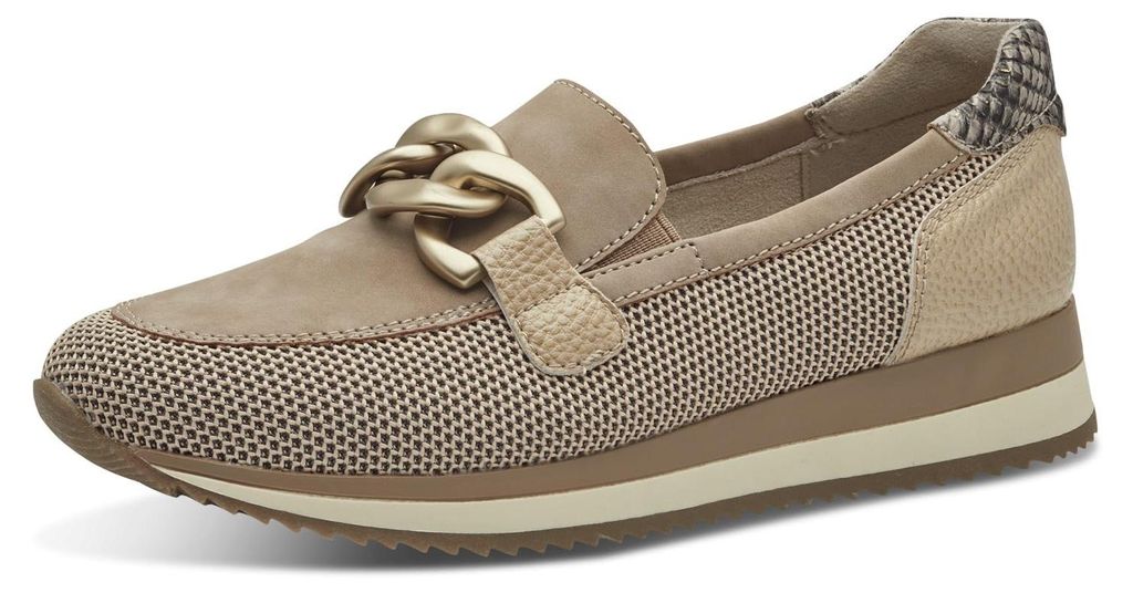 Jana Damen Slipper Elegant Vegan, Taupe, 39 Produktbild 