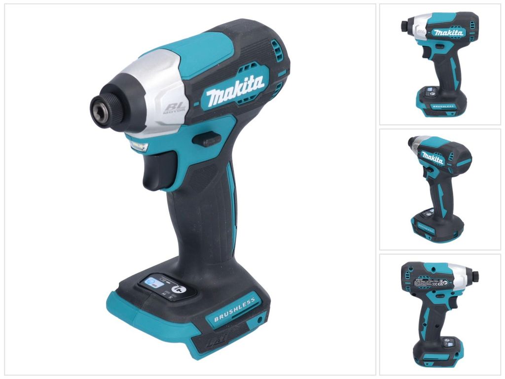 Makita DTD157Z, Klucz udarowy, Bezszczotkowy, Czarny, Zdjęcie produktu 
