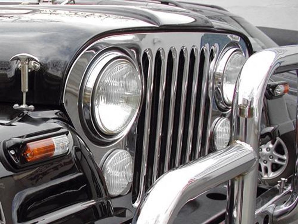 Kühlergrillblende Edelstahl Jeep CJ5 CJ7 CJ8 Bj. 55-86