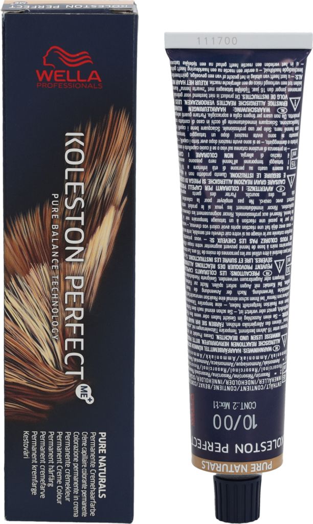 Wella Koleston Perfect Me+ Pure Naturals, Blond, 10/00, Produktbild 