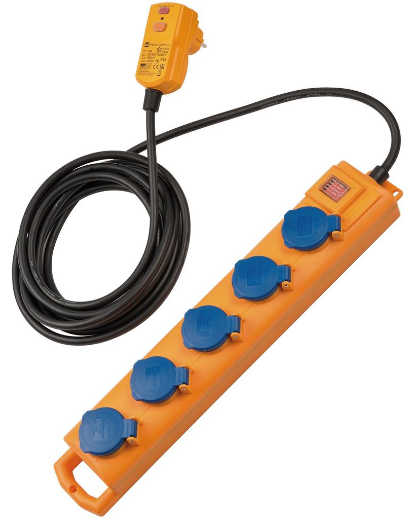 Brennenstuhl Super-Solid SL 554 DE FI Steckdosenverteiler / Produktbild 