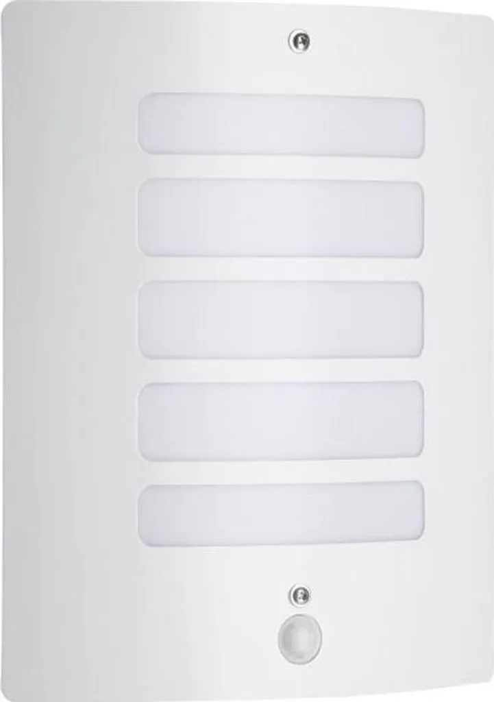 Lampada da Esterno TODD Bianca con Sensore: Illuminazione Sicura E27