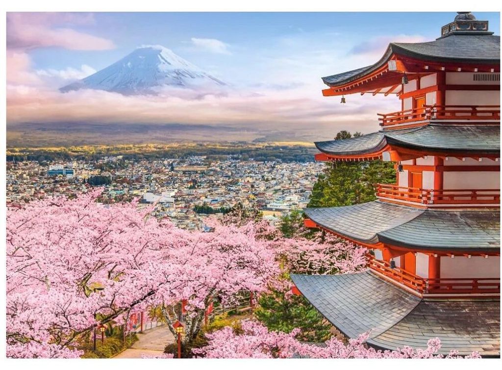 CASTORLAND Puzzle Frü hling in Japan 500 dlc