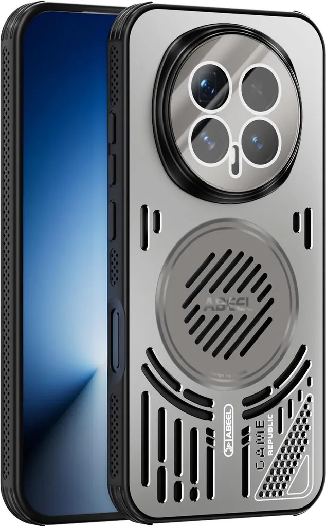 Cover Alluminio Honor Magic8 Magnetica | Dissipazione Termica Grigio