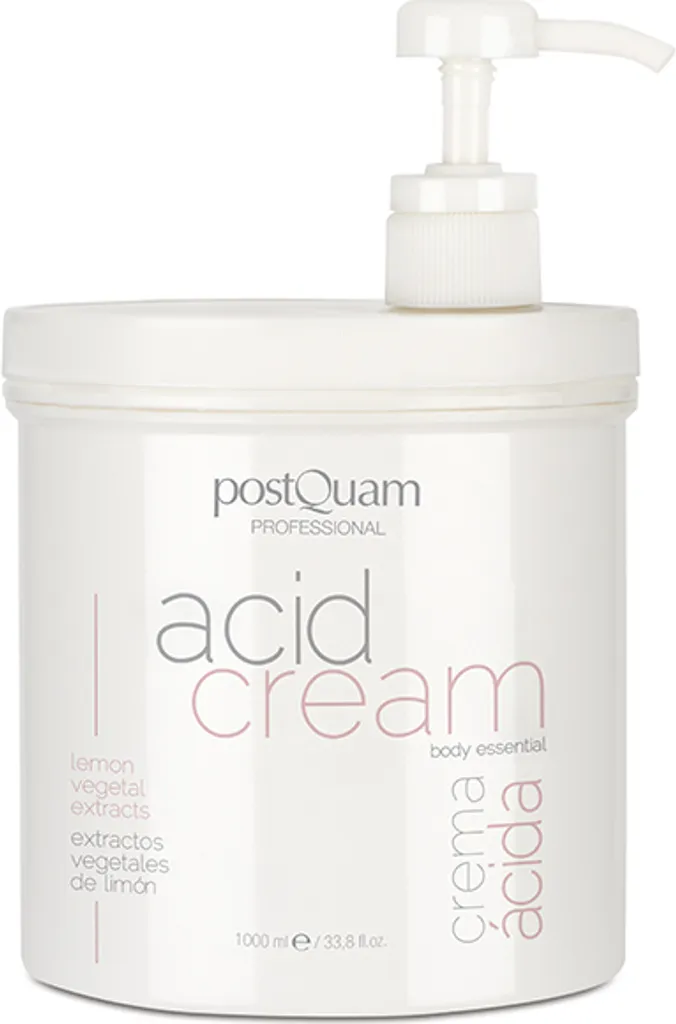 Postquam Crème Acide 1000 ml - Soin Équilibrant pour Cheveux Traités