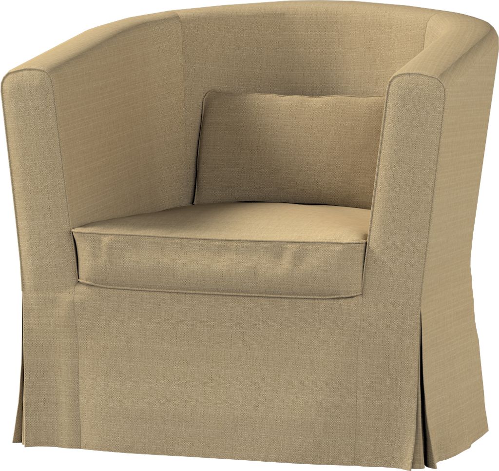 Dekoria Bezug für Ektorp Tullsta Sessel, dunkelbeige, 79cm x 69cm x 78cm