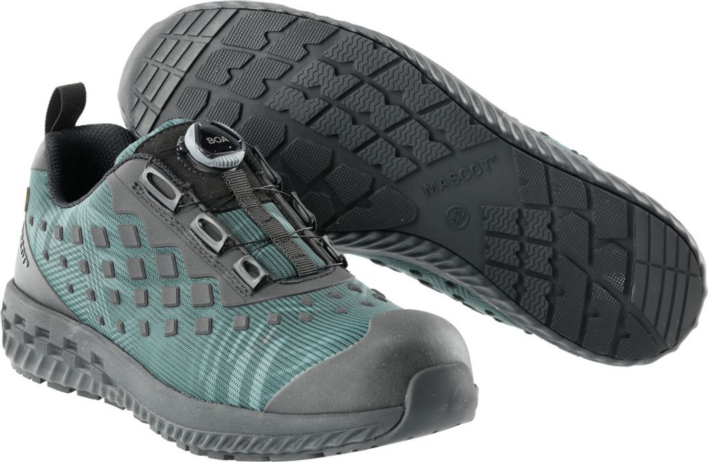 MASCOT Sicherheitsschuhe S1PL Waldgrün / Schwarz 38