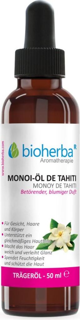 Bioherba Monoi-Öl Reines Monoi-Trägeröl 50 ml Produktbild 