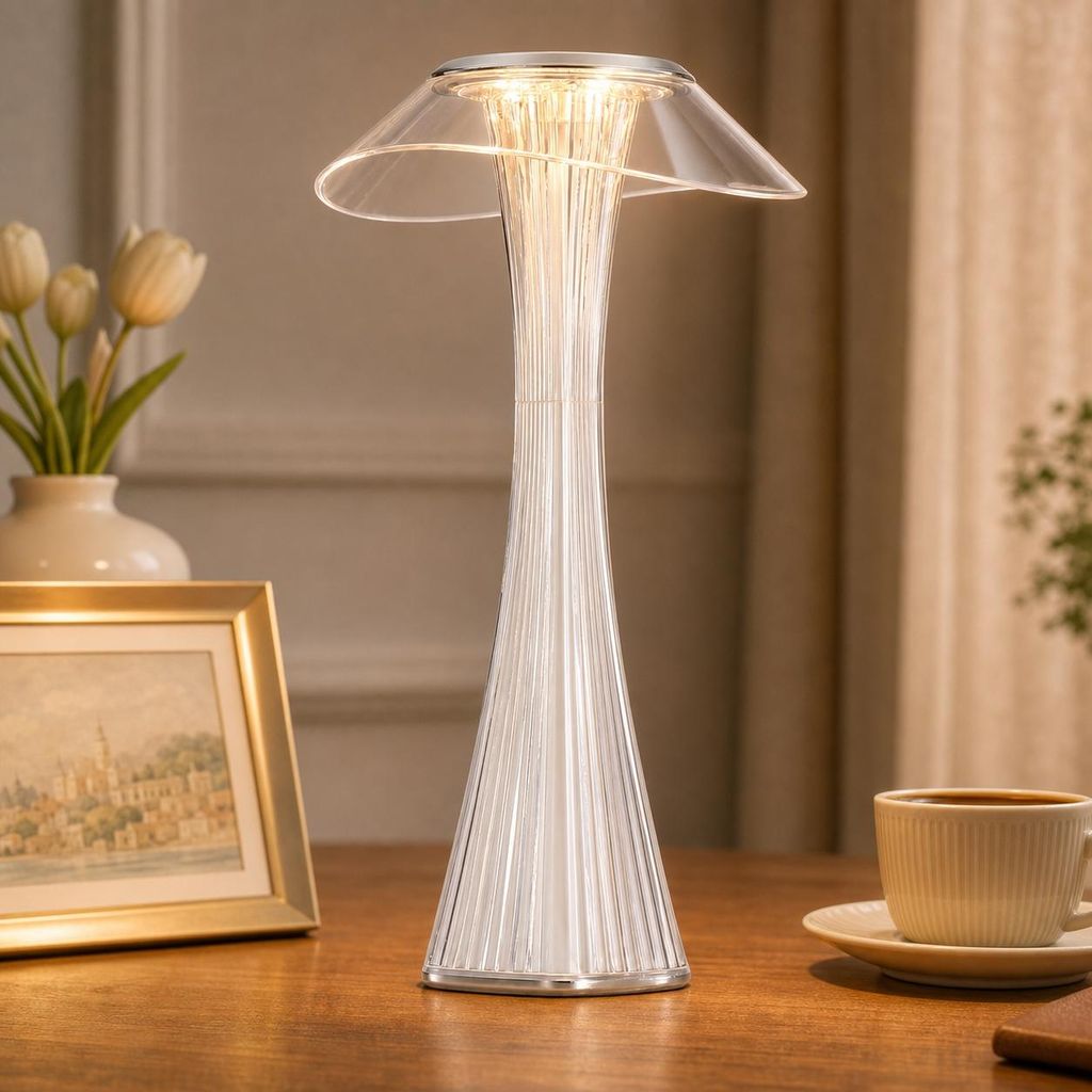 ZMH LED Tischlampe Touch Dimmbar 3000-6500K Weiß Produktbild 