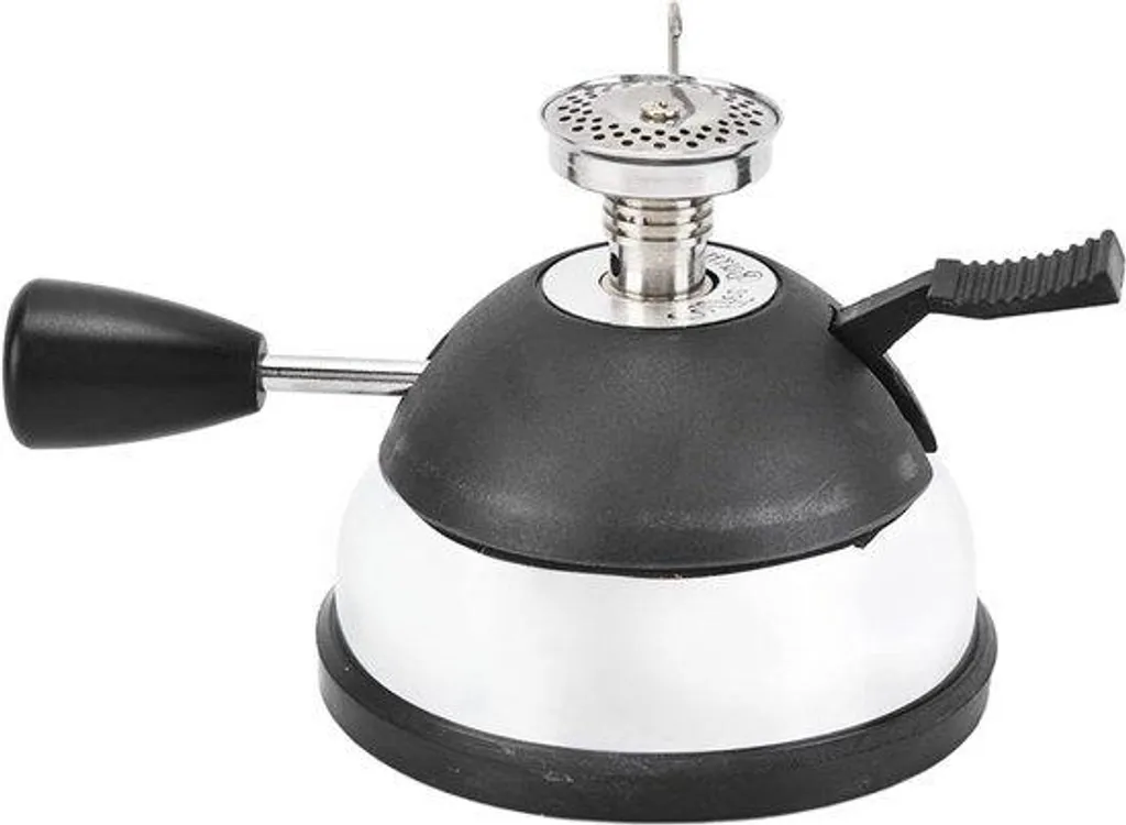 Réchaud à gaz butane portable en acier inoxydable pour voyage et trek 1L