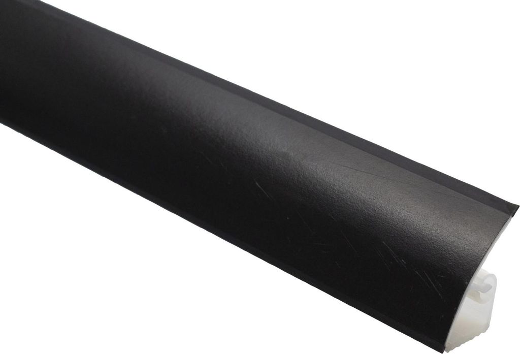 Primo Wandanschlussleiste 4700 300 cm 39 x 23 mm schwarz