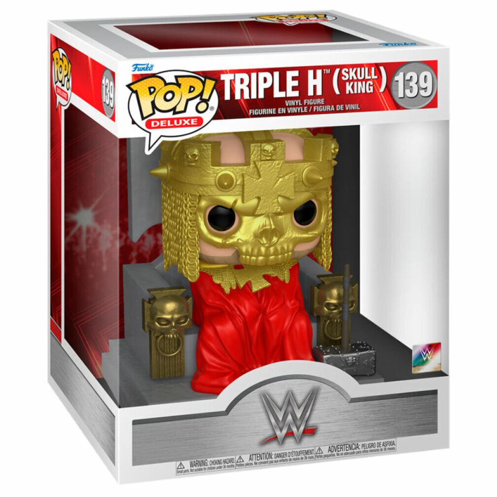 WWE - Triple H (Skull King) 139 - Funko Pop! Deluxe