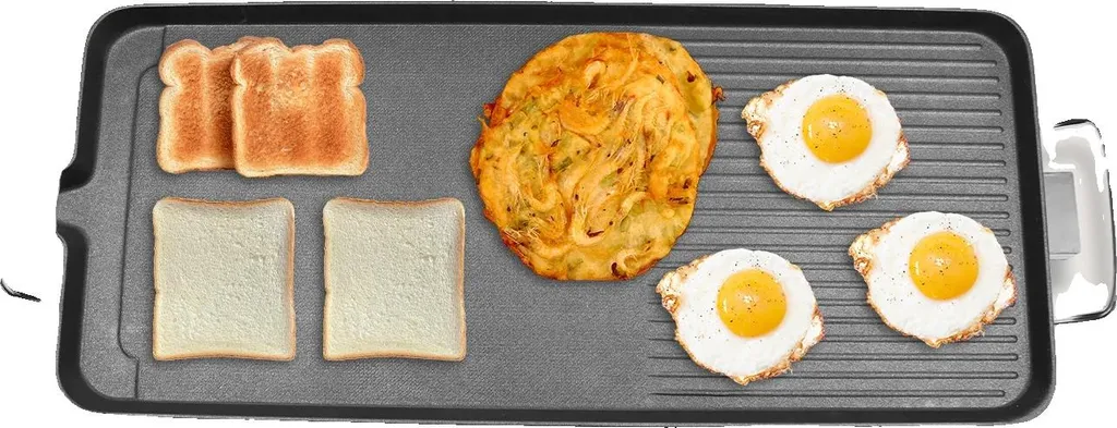 Grill électrique pour panini et viande - Appareil de cuisson noir réglable