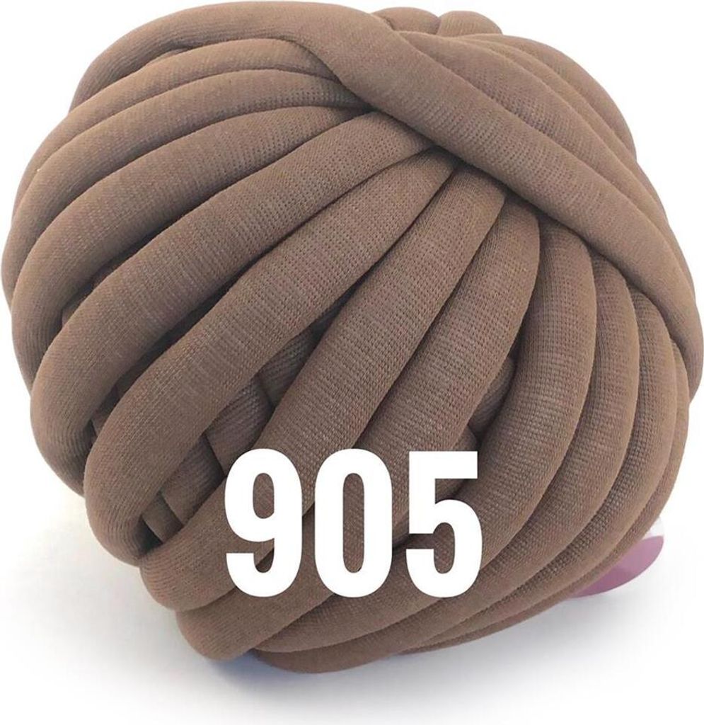 YarnArt MARSHMALLOW, 750g /30m 905 braun Produktbild 