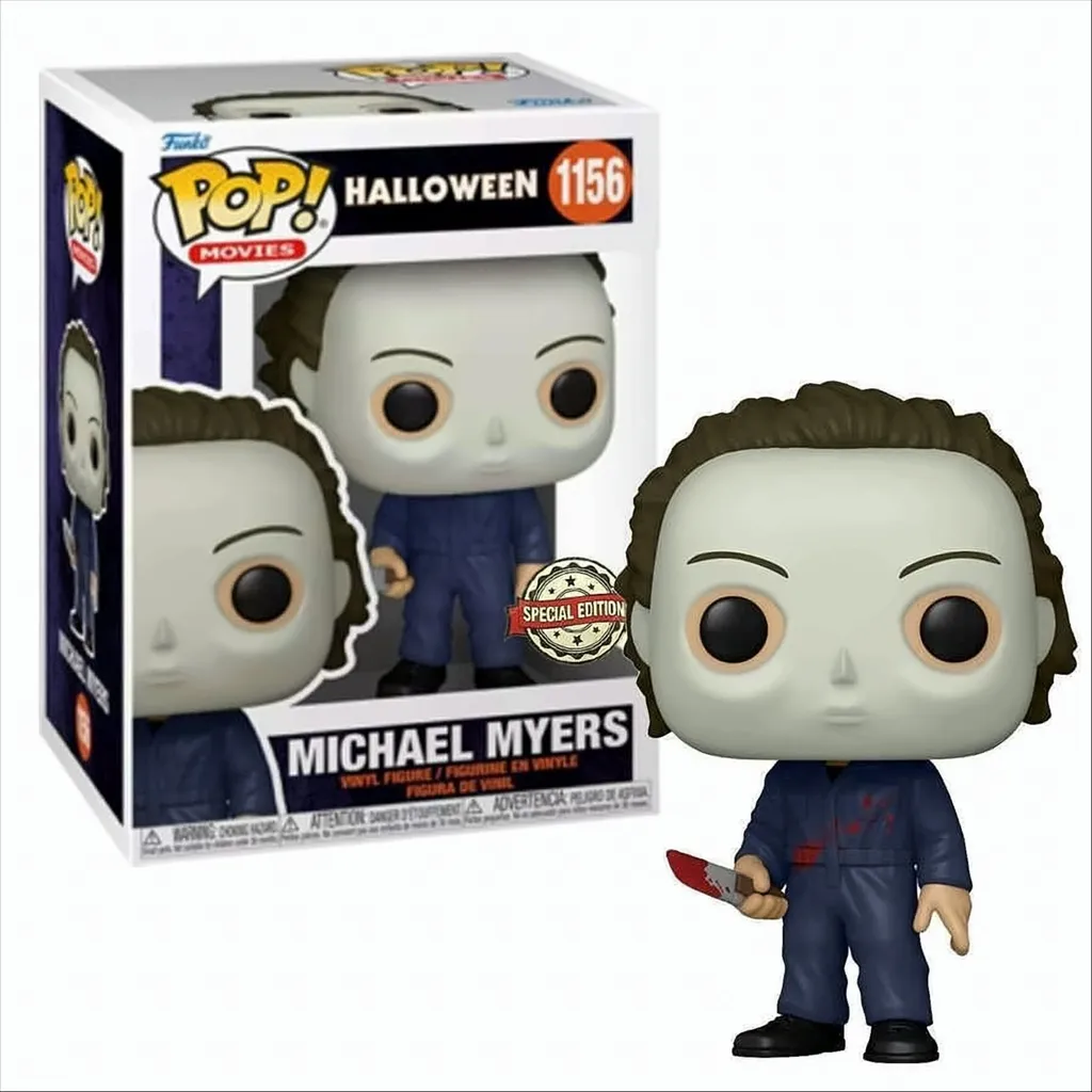 Déco Halloween Michael Myers - Figurine Funko Pop pour Fans d'Horreur