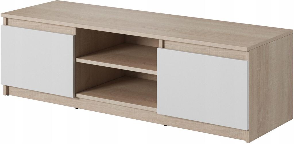 Tavolino per TV DONATO - rovere sonoma / bianco Immagine del prodotto 