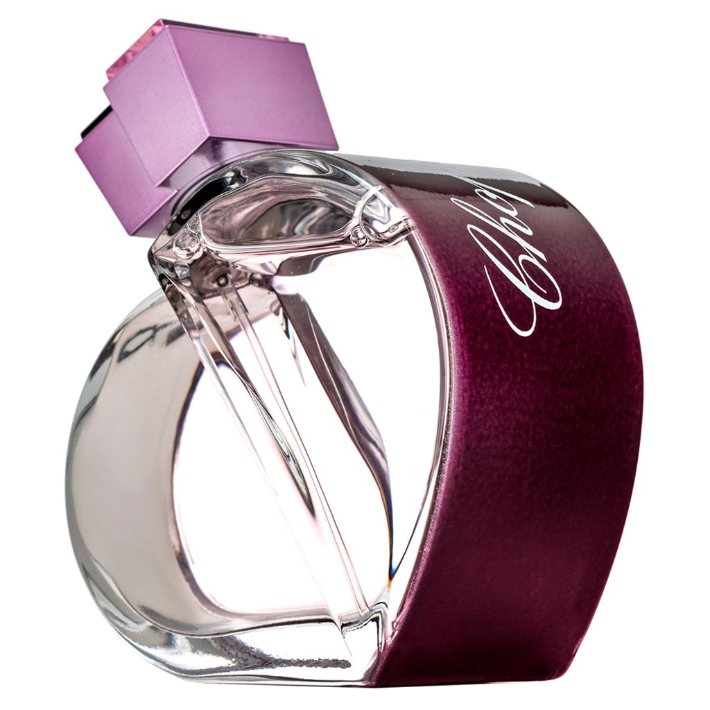 A Chopard Happy Spirit Eau de Parfum bottle against a white background.