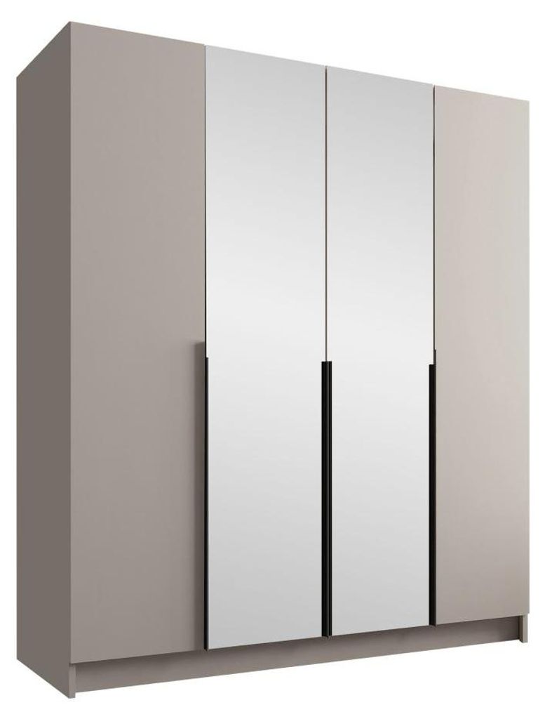 MIRJAN24 Kleiderschrank Santi II, Schlafzimmer, mit Produktbild 