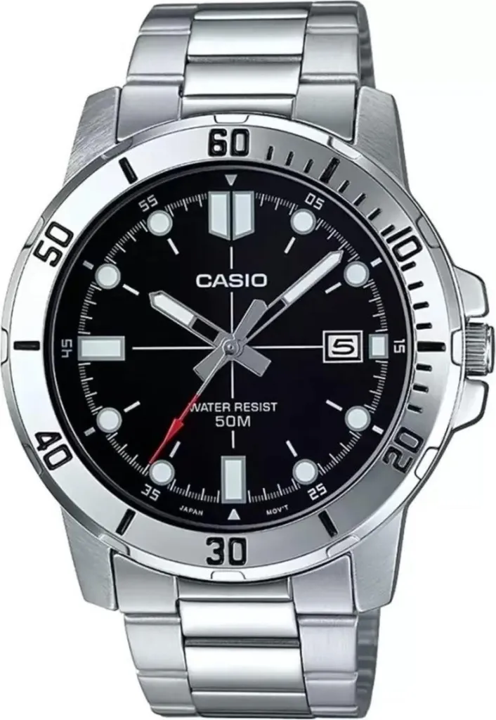 Regala Casio MTP-VD01D-1EV: L'Orologio Elegante per Uomo in Acciaio