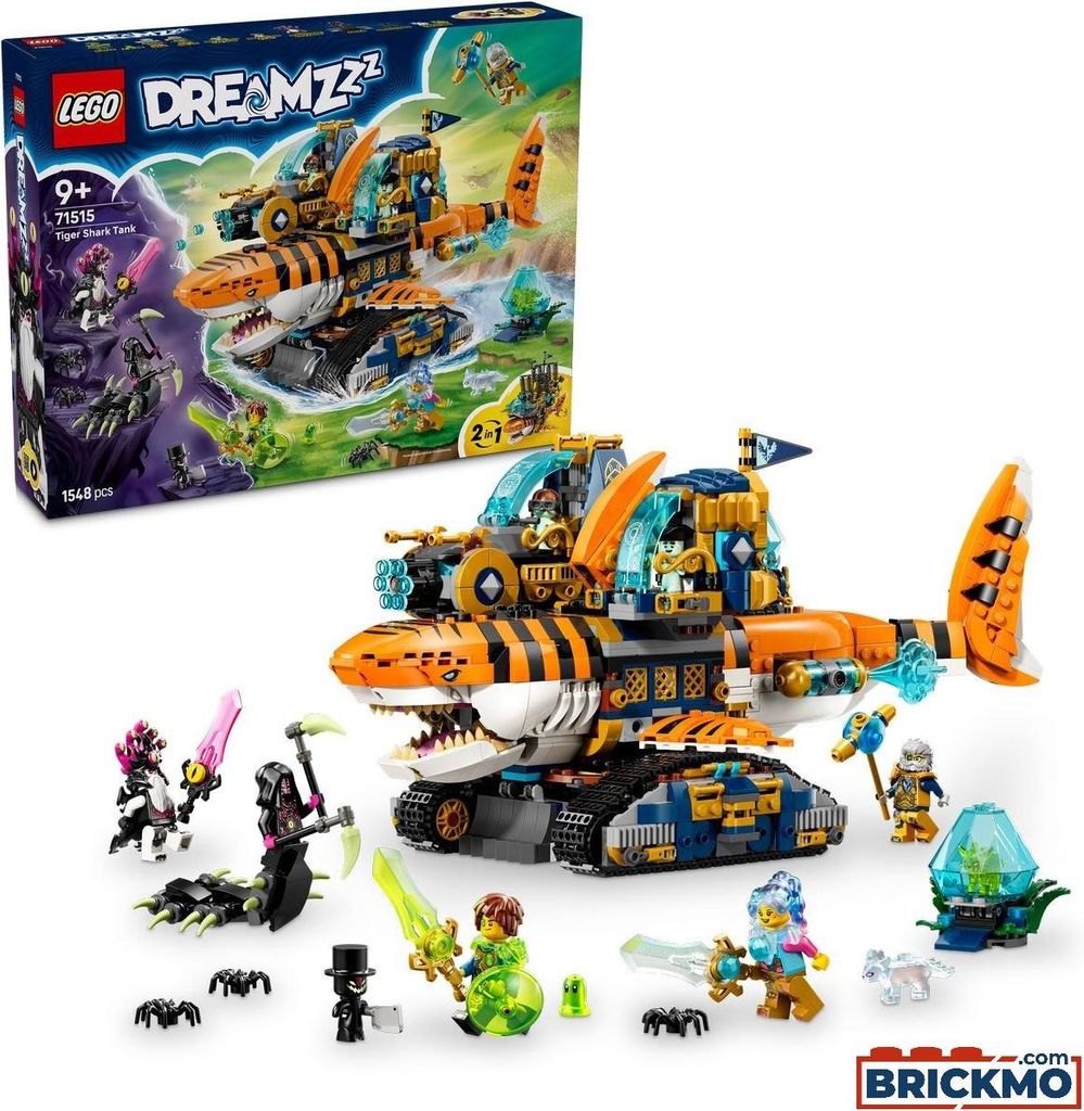 LEGO DREAMZZZ 71515 Aquarium Requin Tigre Image du produit 