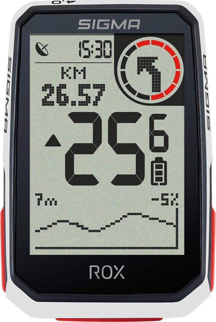 SIGMA Ordinateur de vélo Rox 4.0 Set émetteur (incl. Image du produit 