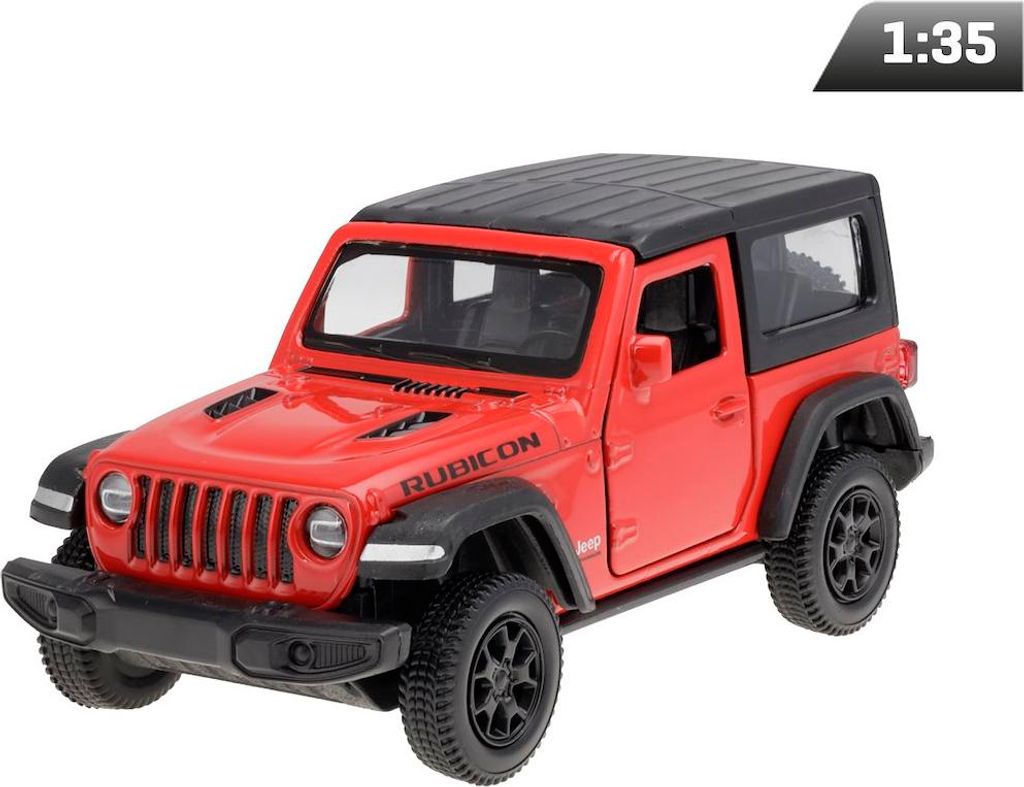 DAFFI Modell Jeep Wrangler Rubicon rot K-994