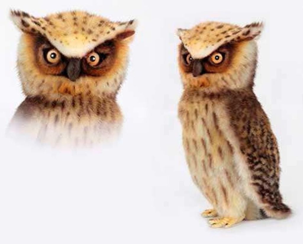 Hansa Toy 6767 Eule Owl 26 cm Kuscheltier Stofftier Plüschtier