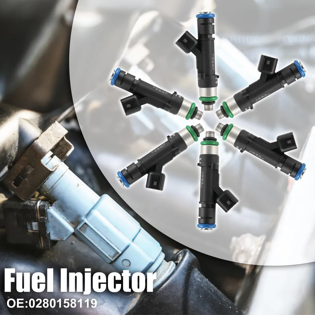 Injecteur Carburant 0280158119 : Stop aux Ratés Moteur Jeep Wrangler