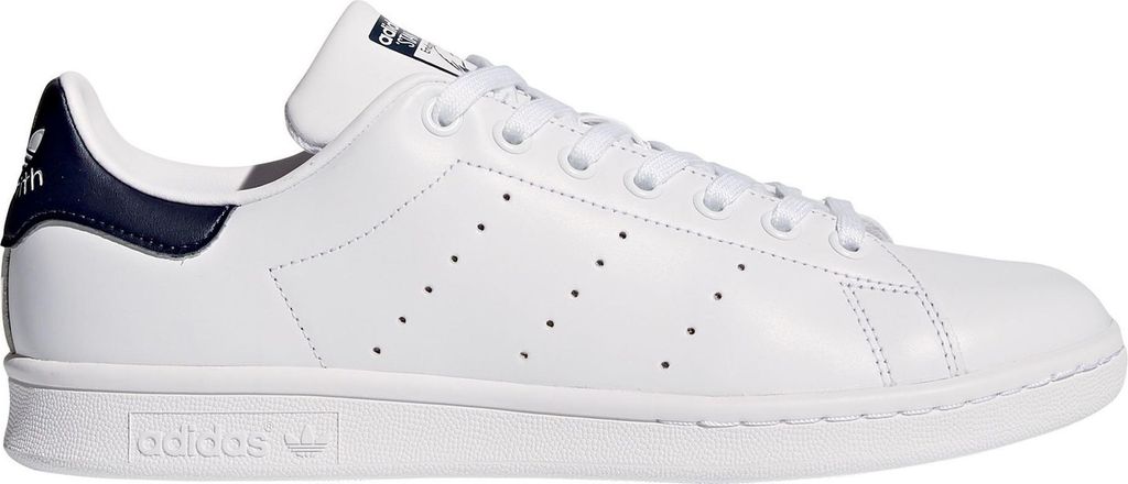 Adidas Stan Smith, Männlich, Erwachsener, Modische Sneakers, Navy, Weiß, Einfarbig, Gummi