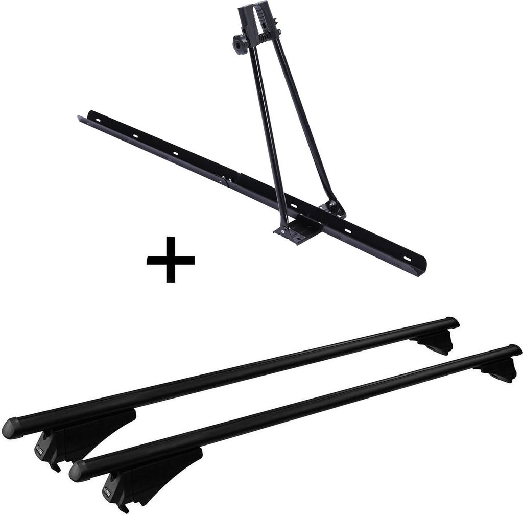Fahrradträger ORION + Relingträger Tiger Alu XL kompatibel mit für Citroen C4 Aircross ab 12