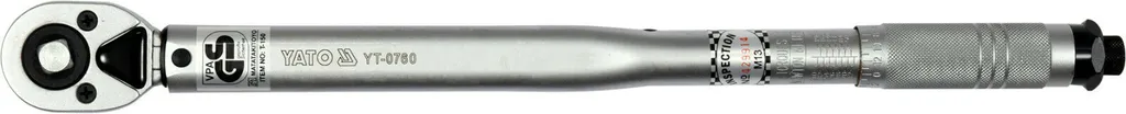 Clé dynamométrique 1/2 pouce 42–210 Nm en acier chrome-vanadium robuste - 31