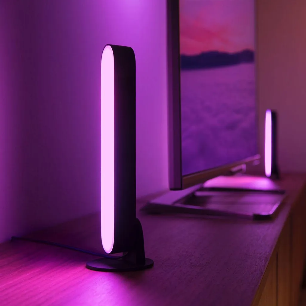 Solution Éclairage Connecté Philips Hue Play Extension Noire Ambiance - 38