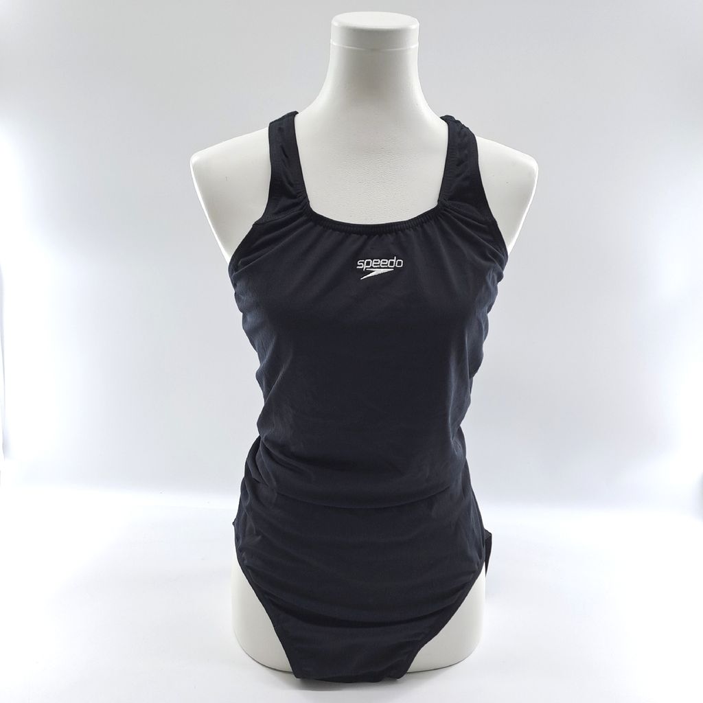 Speedo Damen Eco Endurance+ Kickback One Piece Badeanzug Schwarz 46 EU Schwimmen Performance