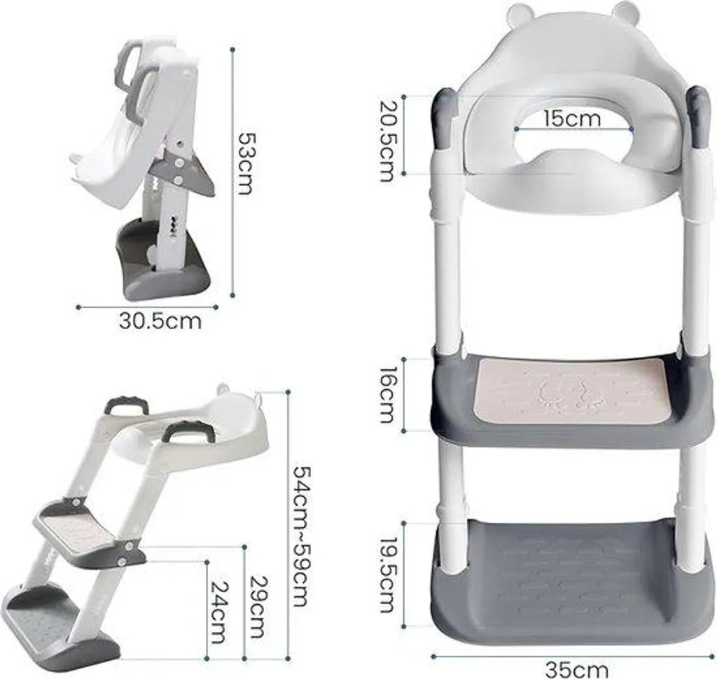 Siège de toilettes pour enfants antidérapant avec coussin d'assise doux