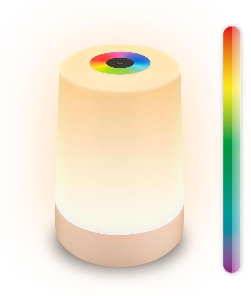 BRILONER - Lampe de table LED RGBW sans fil IP44 avec Image du produit 