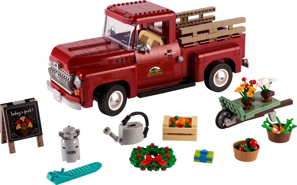LEGO 10290 Icons Pickup, set da costruzione per adulti, Immagine del prodotto 