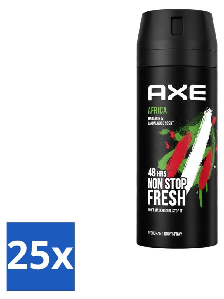 25 déodorants Africa de 150 ml - Protection contre Image du produit 