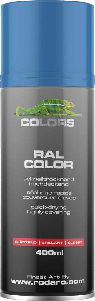 COLORS Sprühlack - 400ml Spraydose | RAL5015 - Himmelblau Produktbild 