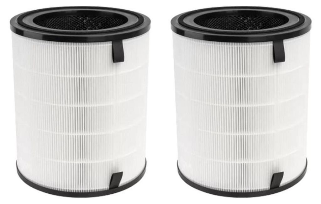 2x Trade-Shop Ersatz-Filter 3-stufig (Vorfilter, Aktivkohlefilter, HEPA-Filter) für Levoit LV-H133-RF Luftreiniger ersetzt LV-H133-RF-RTL