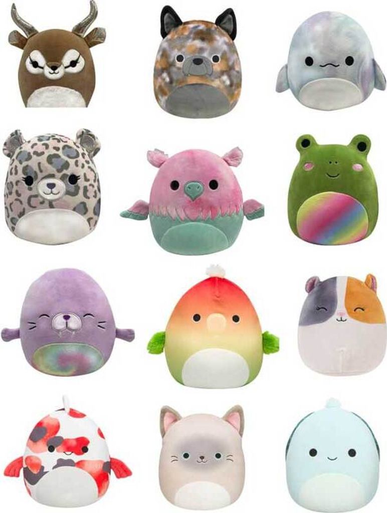 Squishmallows Plüschtier, zufällige Auswahl, 19 cm Produktbild 