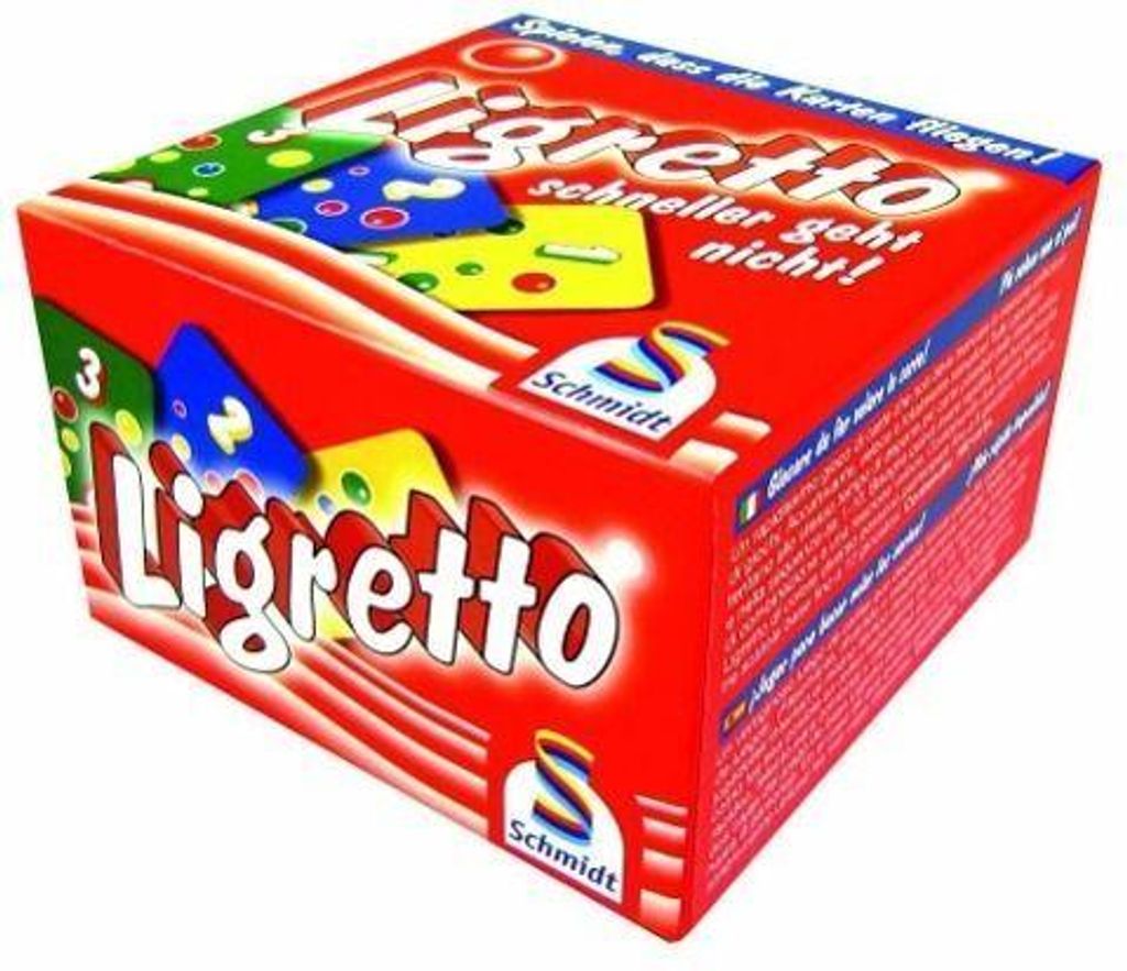 Schmidt Spiele Ligretto, Brettspiel, Feinmotorik Produktbild 