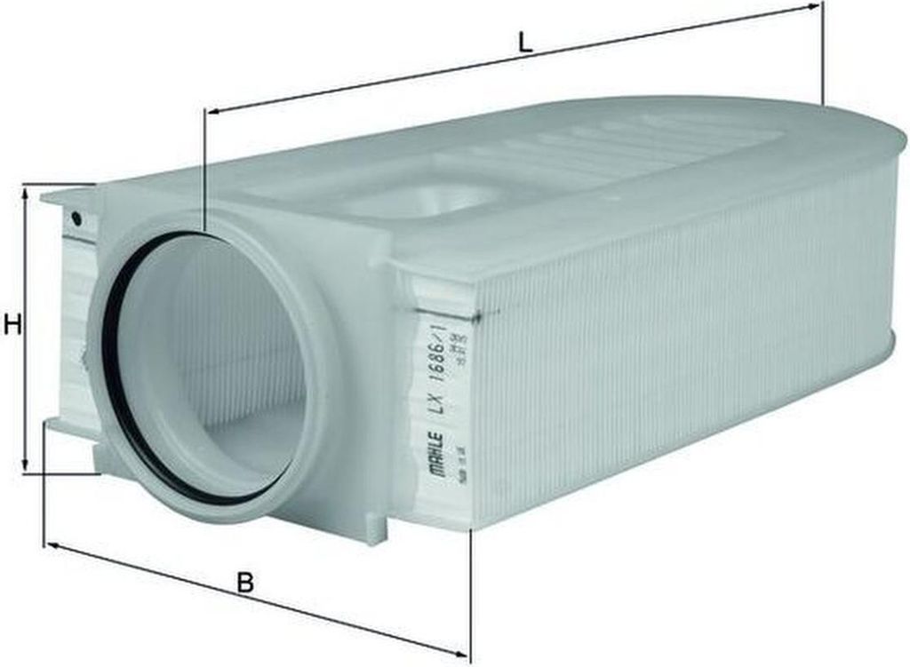 Mahle Luftfilter für Mercedes C-Klasse Cls E-Klasse Glk-Klasse