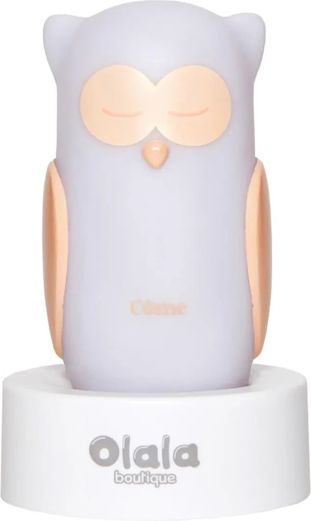 Veilleuse d'Appoint Olala Owl Come Blanche - Guide Lumineux pour Enfant