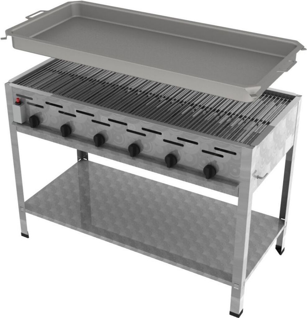 Gasbräter 6-flammig