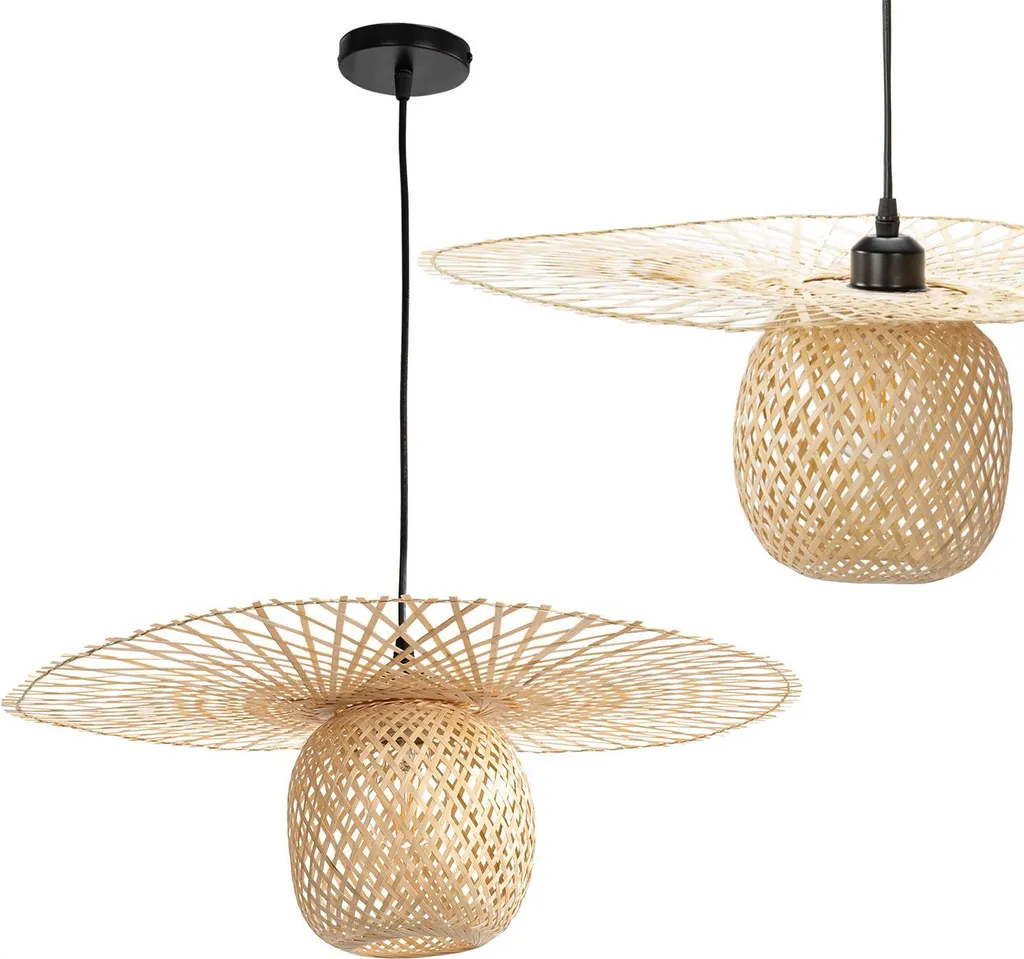 Lampada tooLight App881-1Cp Natural Black - Lampadario Design Boho E27