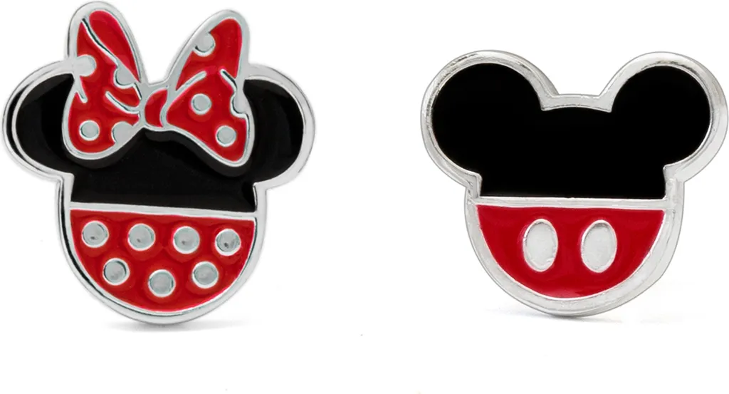 Orecchini Minnie Mouse Disney Peers Hardy - Trendy & Premium Silver - 2