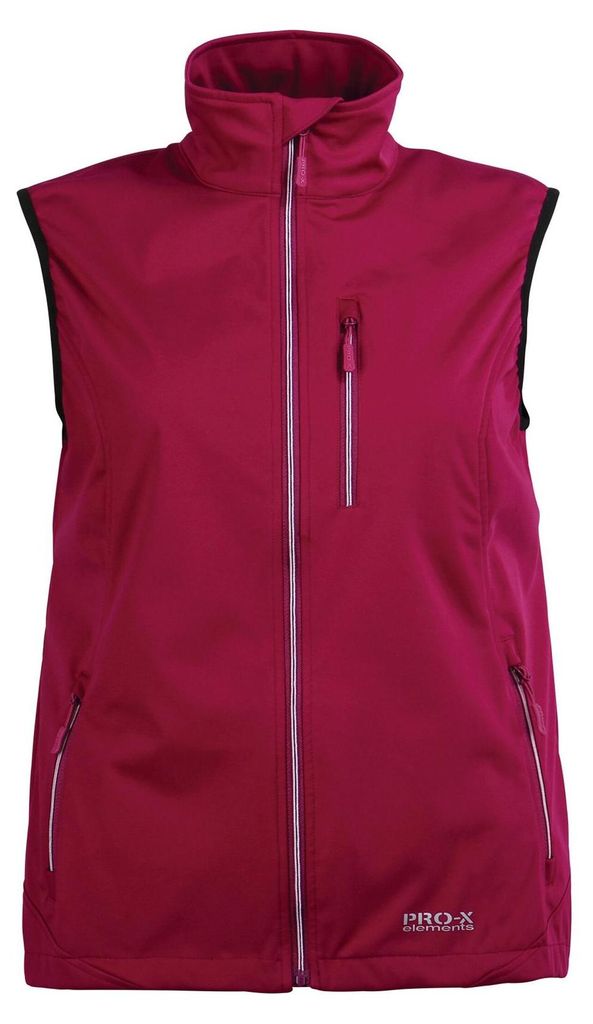 Pro-x elements Sofshellweste SINA Damen BERRY 48