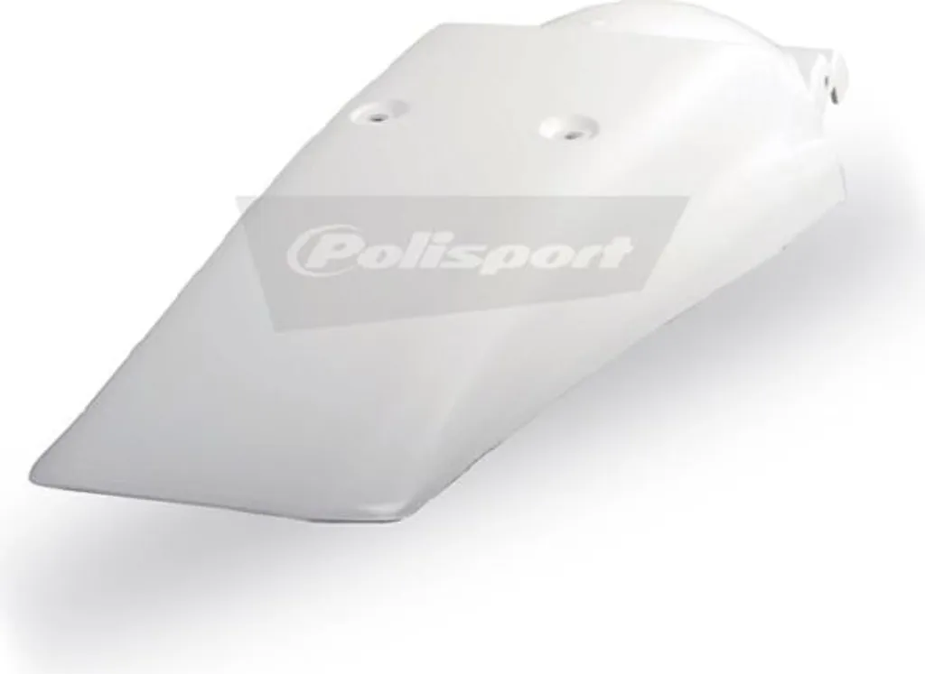 Garde-Boue Arrière XR250-450 en Plastique Souple Blanc Anti-Casse 96-04