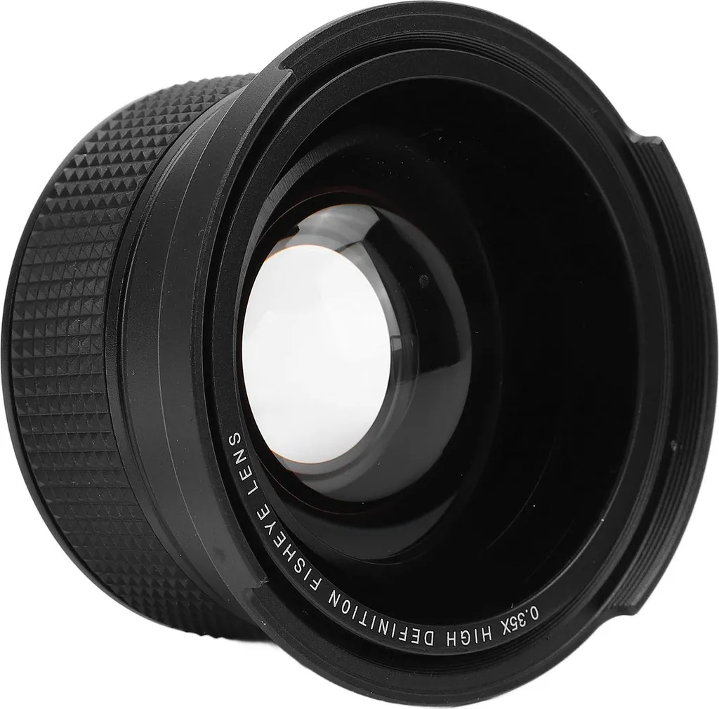 Optimisez votre angle de vue avec l'objectif fisheye 0.35x macro 49mm - 2