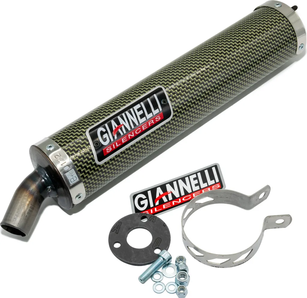 Échappement sport Giannelli homologué ABE pour moto Honda NSR 125 2T